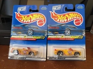 2000 Hot Wheels Snack Time Series Lot of Two Dodge Sidewinder #16 Color Var. - Picture 1 of 1