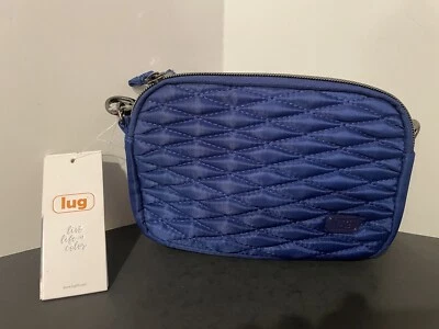 Bolso clutch o bandolera azul cobalto cupé nuevo con etiquetas Foto 1 de 3