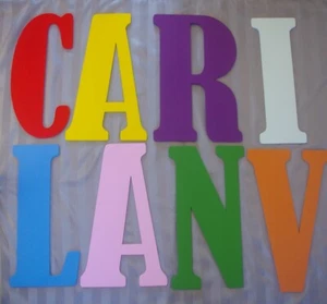 Wooden Letters-From 10 cm to 50 cm high-MDF Numbers-9 or 18 mm-painted or plain - Picture 1 of 12
