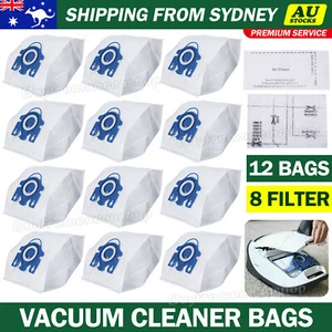 12x Vacuum Cleaner Bags For Miele FJM Hyclean 3D GN C2 C3 S2 S5 S8 S5211 S5210 - Picture 1 of 9