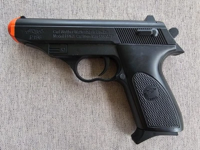 Винтажный пневматический пружинный сдвижной пистолет Walther P196 PPKIS 6 мм с гранулами - Изображение 1 из 4