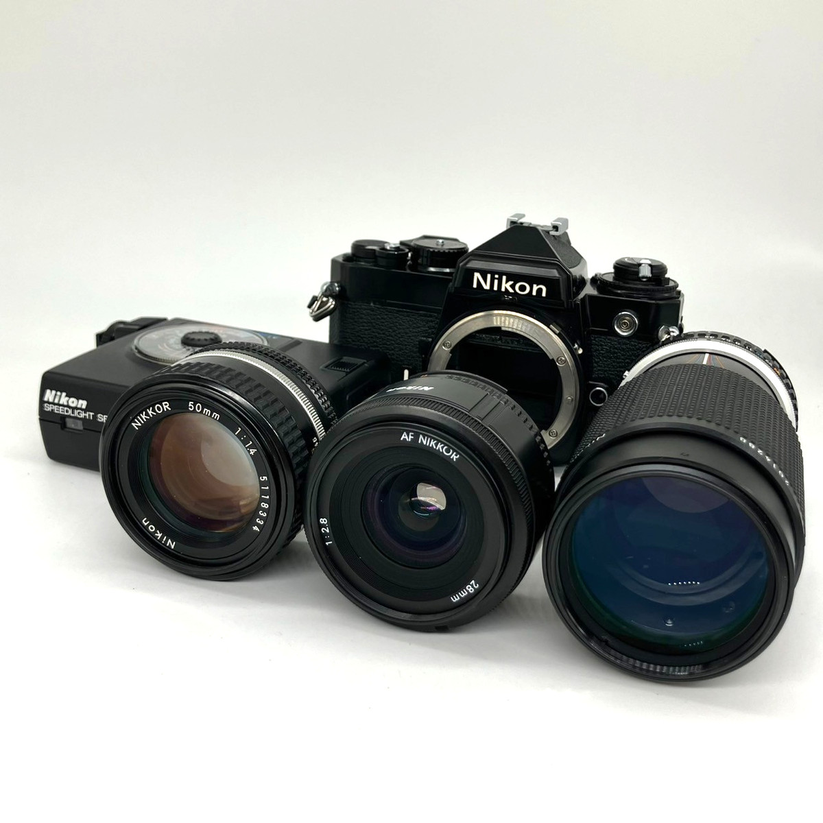 ジャンク　ニコンFE+NIKKOR 55mm Yahoo!オークション -「nikon fe ジャンク」の落札相場・落札価格