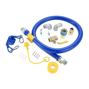 1675KIT48 Safety System Kit 48" Gas Hose Connector Kit For Restraining Device - Picture 1 of 7