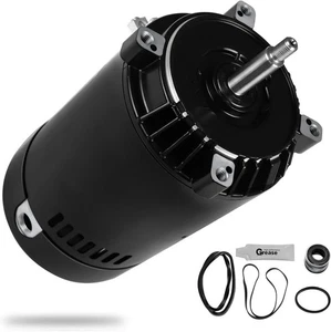 UST1072 3/4 HP Swimming Pool Pump Motor and Seal Kit Compatible with Hayward Sup - Picture 1 of 10