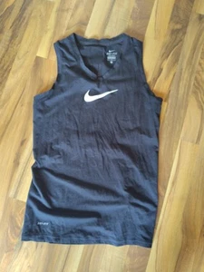 Nike Shirt Top Dri Fit Gr. M Schwarz Joggen Laufen Fitness Sport Damen - Bild 1 von 4