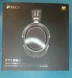 FiiO FT1 Pro Open-Back Planar Magnetic Wired Hi-Fi Headphone Black w/ carry case - Picture 1 of 4