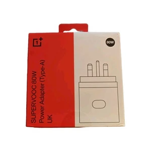 OnePlus Supervooc 80W Power Adaptor (Type-A) UK White VCB8JAYH - Zdjęcie 1 z 3