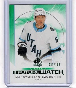 2024-25 SP Authentic Maksymilian Szuber Future Watch Limited #'ed 031/199 #195 - Picture 1 of 1
