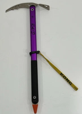 Hacha de hielo Kong T RAID 0429 hecha en Italia montañismo escalada alpina Foto 1 de 4