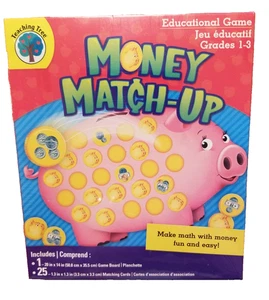 Money Match-Up Game Make Math un with Money Teaching Tree Grades 1-3 New - Picture 1 of 3