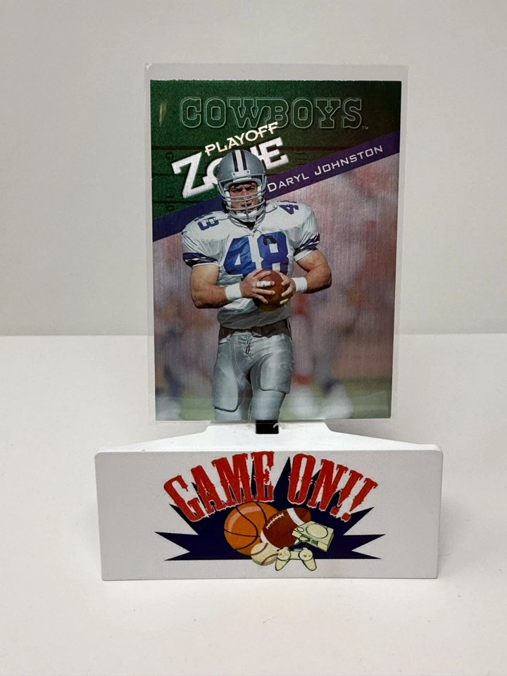 1997 Playoff Football Daryl Johnston Playoff Zone Card #26 EX - Image 1 of 2
