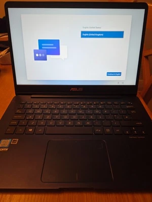ASUS UX430U Laptop, Intel i7, 8GB RAM, 256GB SSD in good condition - Image 1 of 4