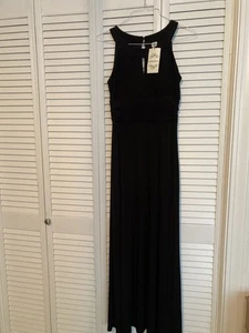 Sangria schwarzes Neckholder-Kleid Größe 12 - Bild 1 von 7