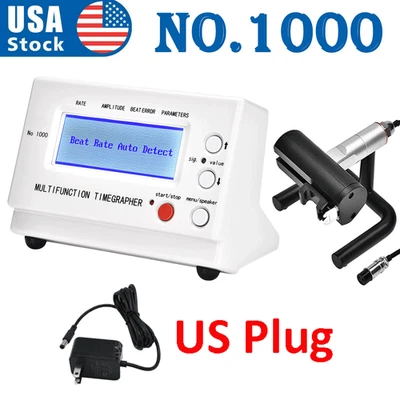 Weishi Timegrapher No.1000 Mechanical Watch Timing Machine Multifunction US Plug - Image 1 of 4