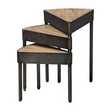 Akito - 23.5 inch Swivel Nesting Table - 19.5 inches wide by 15.75 inches deep