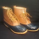 LANDROVER Men’s Duck Boots Steel Shank Leather Thermal Insulated • Size 7