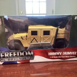 Auto World AWML003-A Humvee in Tan Dessert 1/18 Die-cast MIB - Picture 1 of 6