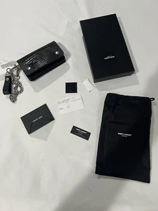 Saint Laurent Hedi Slimane Mens Chain Wallet. - Picture 1 of 7