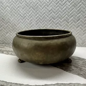 Alte russische Kupfer Messing Samowar Schale mit Adler Punze - siehe Fotos VT - Bild 1 von 7
