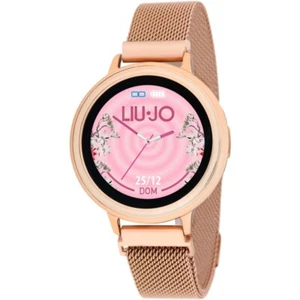 LIU JO Smartwatch EYE Luxury Rose Gold Oro Rosa Touchscreen Impermeabile SWLJ057 - Foto 1 di 8