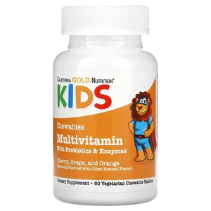 Chewable Multivitamins with Probiotics, Enzymes, Vitamin A and Vitamin C for - Picture 1 of 6
