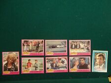 Lot of 8 PARAMOUNT PICTURES Grease Trading Cards and Sticker 1978