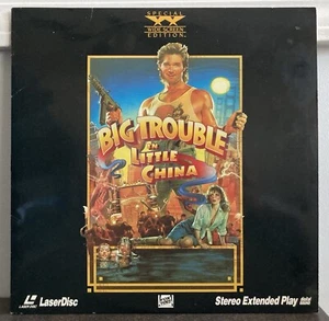BIG TROUBLE IN LITTLE CHINA LASERDISC 1992 WIDESCREEN SPECIAL EDITION MOVIE KURT - Picture 1 of 7