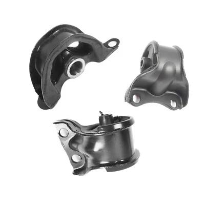 Juego 3 de montaje de motor y transmisión para Honda Civic 1992-1993 1,5 L 6533 6520 6551 Foto 1 de 4