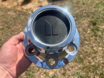 ISUZU PUP TROOPER OEM WHEEL CENTER CAP CHROME ALLOY 1984 1985 1986 1987 1988 89 - Image 1 of 4