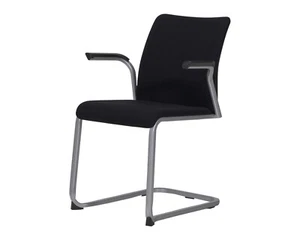 Steelcase Freischwinger Besucherstuhl Eastside schwarz - Bild 1 von 1