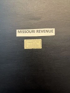 US state revenue-Missouri OG CIGARETTE tax 2 Cents MNH - Picture 1 of 2