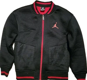 AIR JORDAN Red and Black Jacket 23 Medium Boys 10-12 Yrs Old - Picture 1 of 6