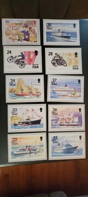 Isle Of Man Post Cards, 1993'94, 29 Total, Excellent Condition, Never Used - Image 1 of 3