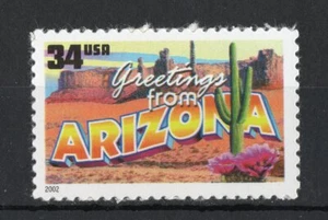 3563 * ARIZONA GREETINGS * U.S. Postage Stamp MNH - Picture 1 of 1
