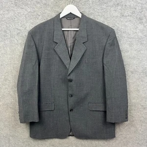 Vintage Paul Smith Jacket Mens 44 Grey Blazer Wool 3 Button Made In Italy 90s - Picture 1 of 12