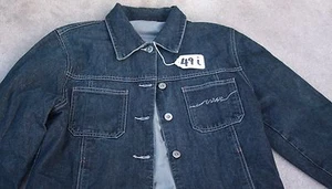 CREST WOMEN DOUBLE OR TWO IN ONE JEAN JACKET/TOP Size - L. TAG NO. 49i - Picture 1 of 9
