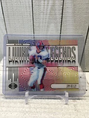 2019 Panini Illusions Jim Kelly Living Legends - Image 1 of 2