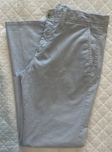 Chino Banana Republic Boyfriend elástico talla 2 azul claro - Imagen 1 de 13