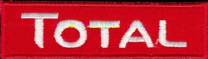 TOTAL - Aufnäher - Patch: 11 cm x 3 cm - neu! - Bild 1 von 1