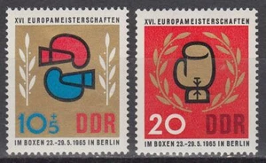 DDR East Germany 1965 ** Mi.1100/01 Boxen Boxing Gloves Boxhandschuhe Sport - Bild 1 von 1