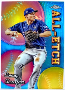 COREY SEAGER 2024 Topps Chrome Baseball All-Etch Refractor Insert - Picture 1 of 3