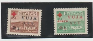 Trieste Zone B 1948 Red Cross O'print issues MNH SG B3a BD4 good condition - Picture 1 of 1