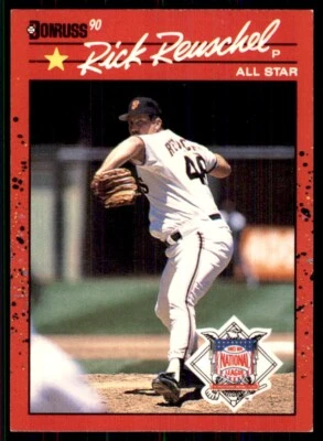 1990 Donruss Rick Reuschel San Francisco Giants #663 - Image 1 of 2