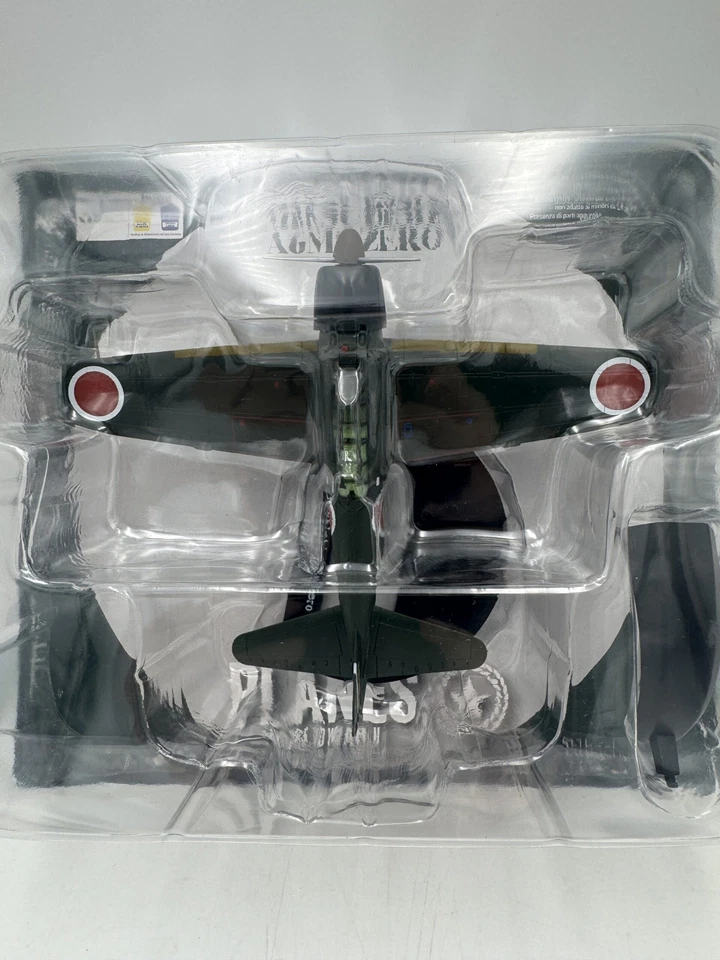 DIE CAST 1/72 " MITSUBISHI A6M3 ZERO " AEREO DELLA II GUERRA HACHETTE - Immagine 1 di 2