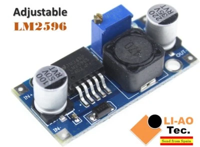 LIAOTEC LM2596 LM2596S DC-DC Adjustable Voltage Regulator Step Down Power Supply Module