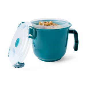 Microwave Soup Cup, Rice Cooker, Egg Cooker, Vegetable Steamer & Meat Crisper - Picture 1 of 51