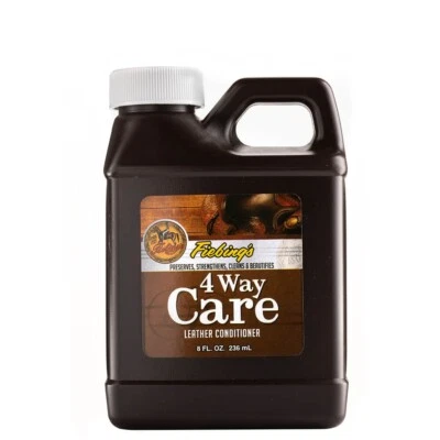 Fiebing's 4-Way Care Leather Conditioner Cleaner Protector Preservative - 8 oz - Image 1 of 4