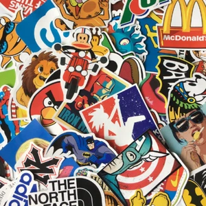 100 pcs Assorted Stickers for Laptop Water Bottle Luggage Bicycle Decal - Picture 1 of 5