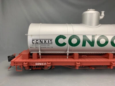 Fn3 1:20.3 AMS / Accucraft CONOCO Oil Tank Car #15 AM31-414 G0704 - Image 1 of 4