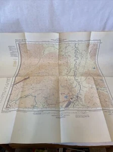Peace River NW 56/120 Aeronautical Chart Map Canada Topographical 1964 - Picture 1 of 11